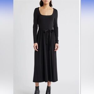 NWT Paige Women’s Nieve Long Sleeve Jersey Dress Size S